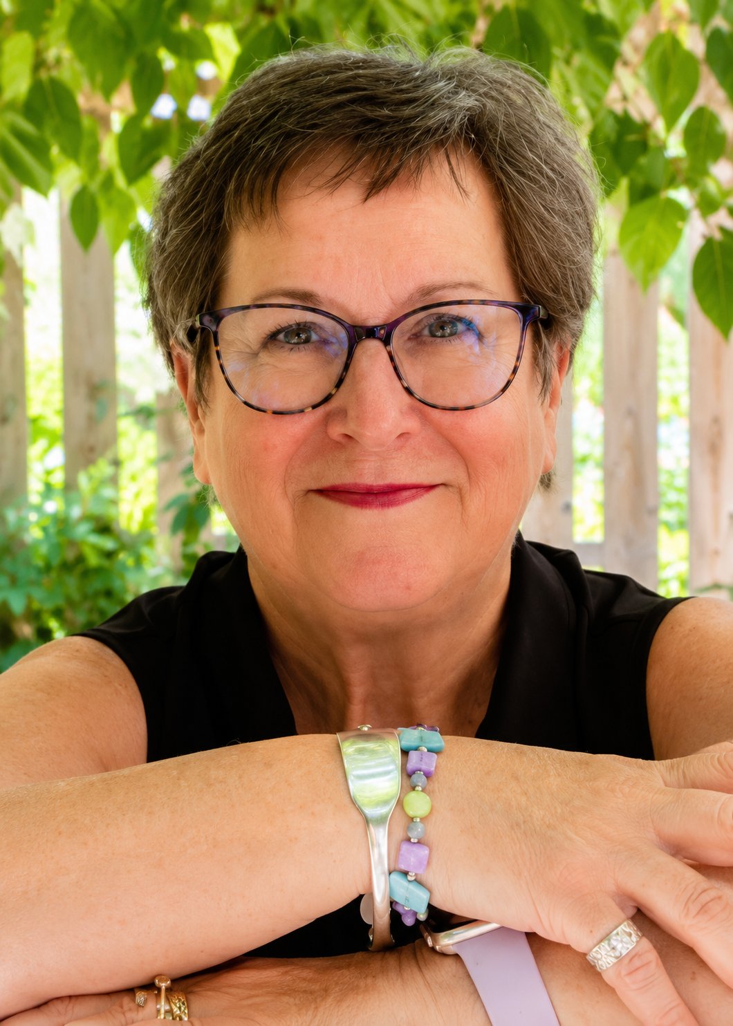 Joanne, artisan jeweller and founder of Dufferin Studio, Fredericton NB